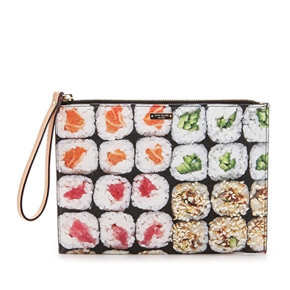 kate spade Handbags - Kate Spade Hello Tokyo Bento Box Pouch RARE 🍣